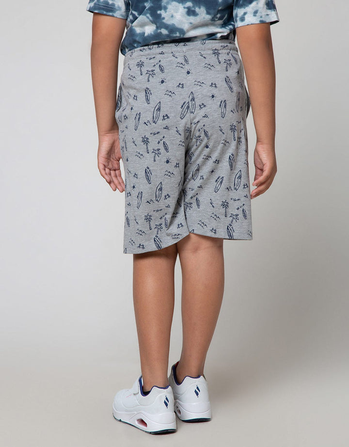 Aero Short Pants Casual Print Surfboard