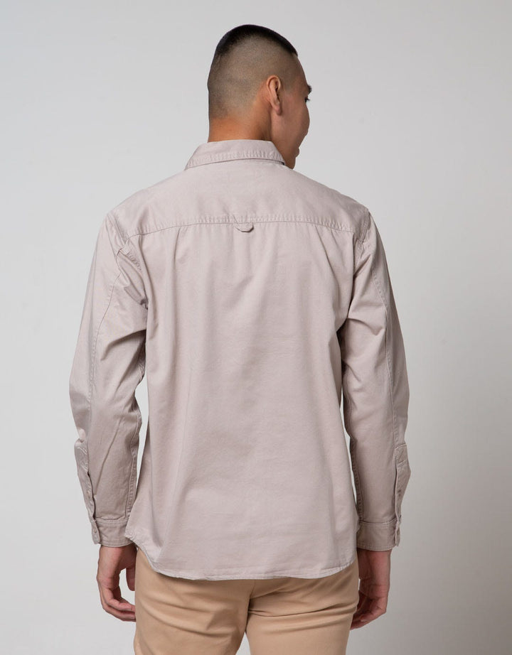 Nevada Woven Fine Twill Wash Overshirt