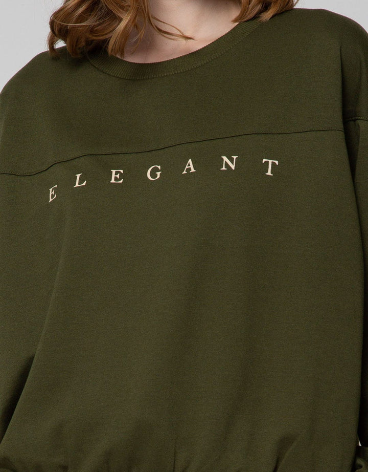 Nevada Sweatshirt Solid Elegant