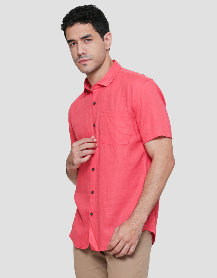 Andrew Smith Basic Kemeja Lengan Pendek Pria
