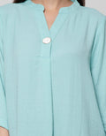 St. Yves Long Sleeve Blouse 78 Long Top Crepe Ceramic