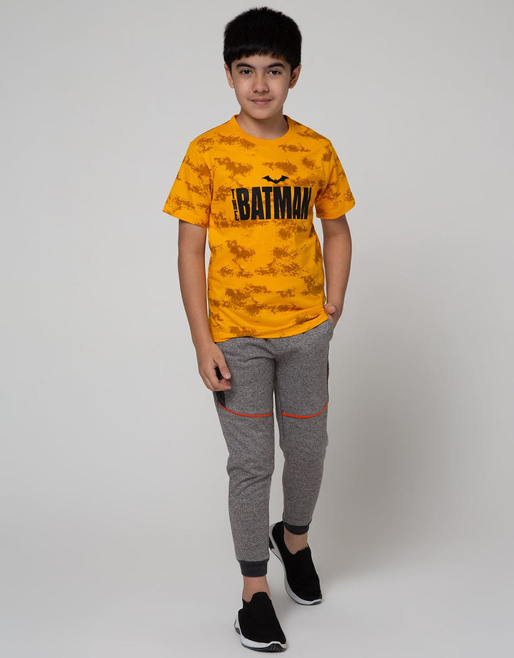 Character Batman Movie Logo Short Sleeve T-Shirt