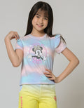 Disney Tie Dye Cute As Minnie Kaos Anak Perempuan