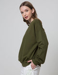 Nevada Sweatshirt V Neck Rib