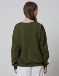 Nevada Sweatshirt V Neck Rib