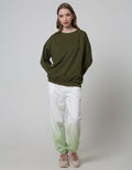 Nevada Sweatshirt V Neck Rib