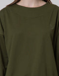 Nevada Sweatshirt V Neck Rib