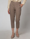 Connexion Capri Pants Twill Stretch With Back Pocket
