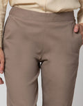 Connexion Capri Pants Twill Stretch With Back Pocket