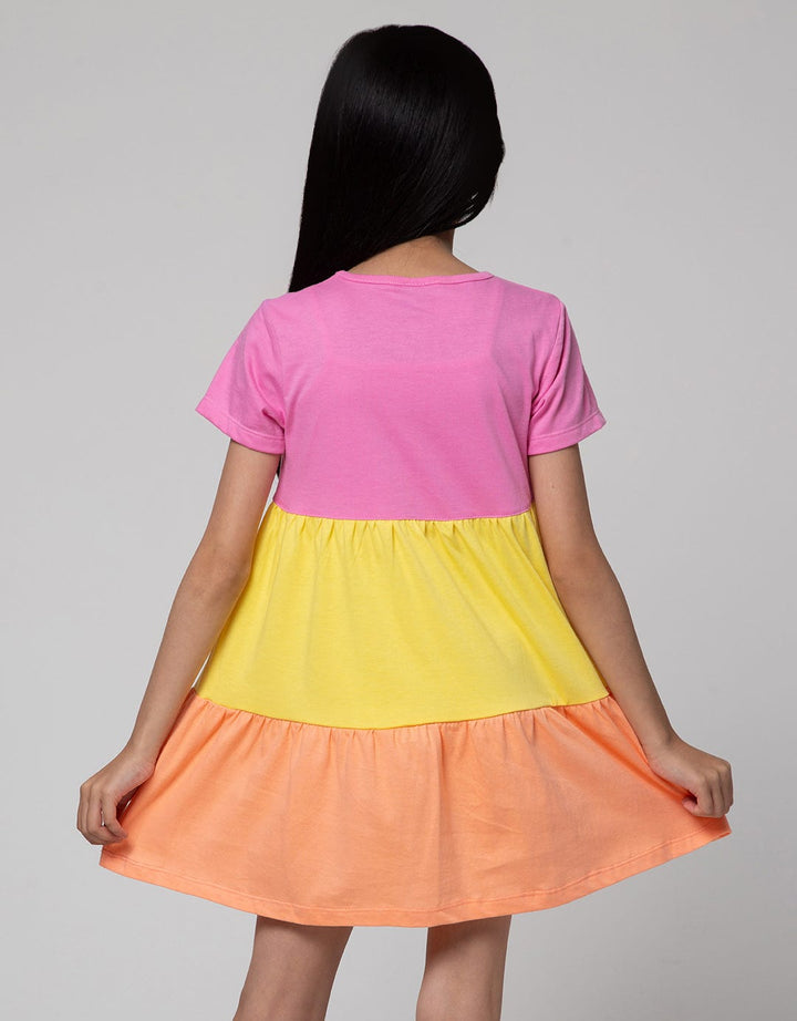 Disney Bambi Print Midi Dress Anak Perempuan