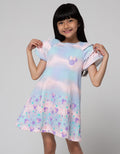 Disney Tie Dye Minnie Dress Anak Perempuan