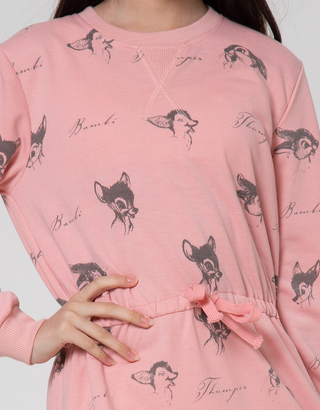 Disney Bambi Print Dress Anak Perempuan