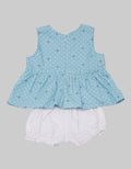 Pipiniko Top - Bottom Set Bunga Newborn