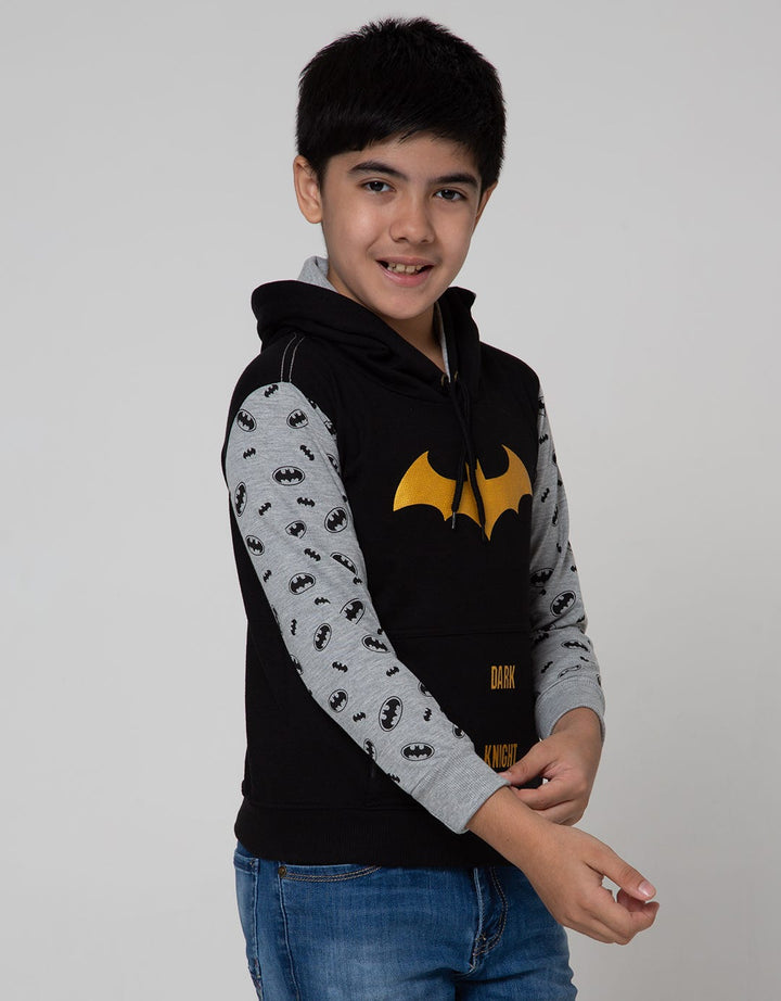 Character Sweater Batman Hood Logo C