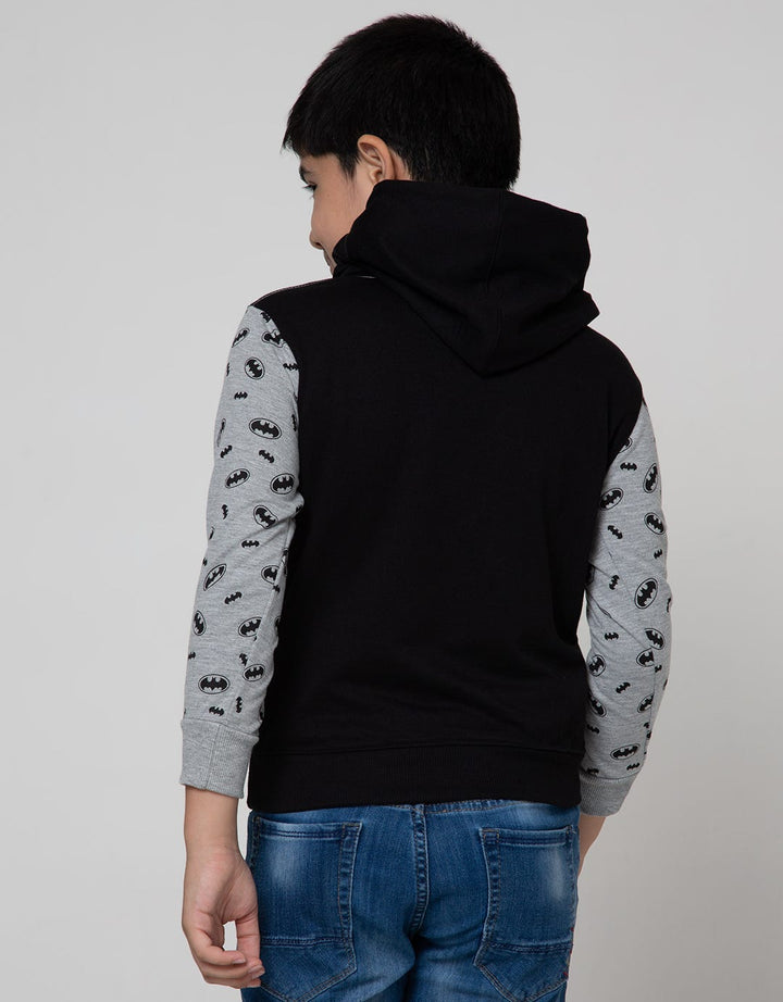 Character Sweater Batman Hood Logo C