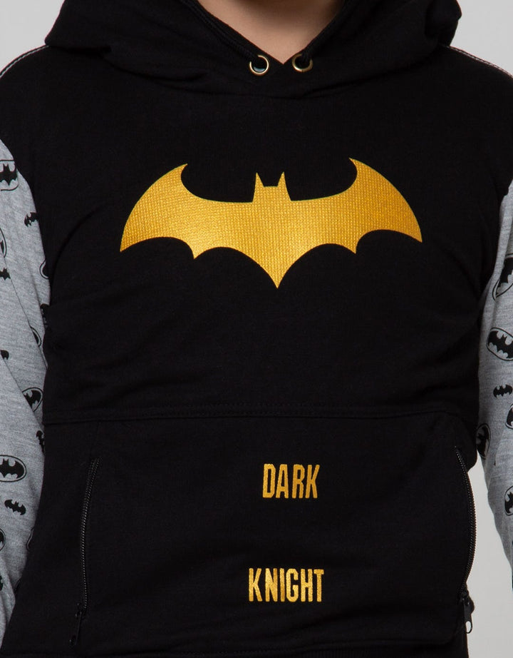 Character Sweater Batman Hood Logo C