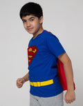 Character Kostum Superman Sayap T-Shirt Lengan Pendek