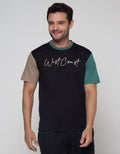 Nevada T-Shirt Embro Foam Diff Color On Sleeve