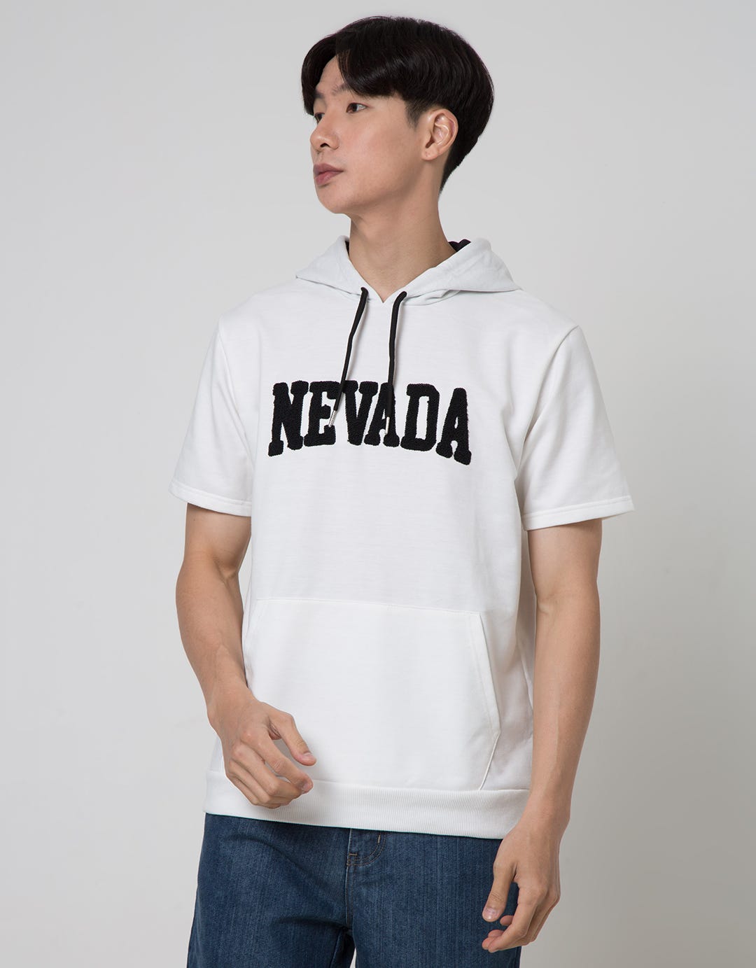 Nevada Chennile Patch Kaos Pria