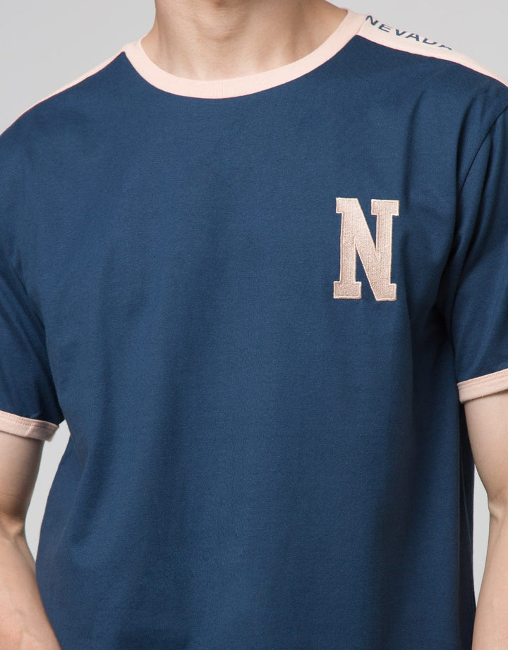 Nevada Short Sleeve T-Shirt Print Embro Flanel Plus