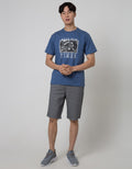 Nevada Short Sleeve T-Shirt Print Discharge