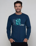 Nevada Long Sleeve Swirl Print T-Shirt