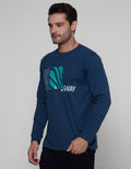 Nevada Long Sleeve Swirl Print T-Shirt