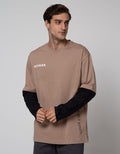 Nevada Long Sleeve T-Shirt Mock Sleeve