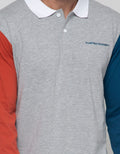 Nevada Long Sleeve Polo Shirt Diff Color