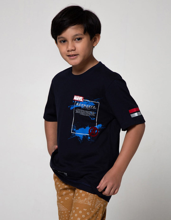 Marvel Avengers Pocket Stripe Short Sleeve T-Shirt