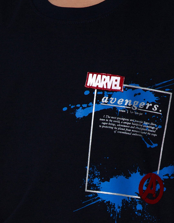 Marvel Avengers Pocket Stripe Short Sleeve T-Shirt