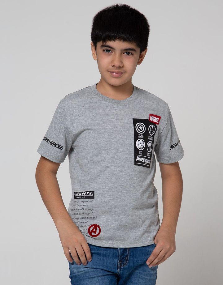 Marvel Short Sleeve T-Shirt Avengers Team Logo