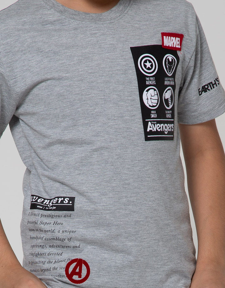 Marvel Short Sleeve T-Shirt Avengers Team Logo