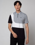 Nevada Short Sleeve Polo Shirt Jersey Print Logo Rubber