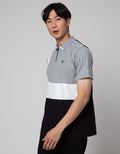 Nevada Short Sleeve Polo Shirt Jersey Print Logo Rubber