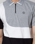 Nevada Short Sleeve Polo Shirt Jersey Print Logo Rubber
