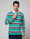 Nevada Long Sleeve Kaos Polo Engineering Stripe