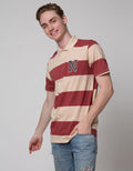 Nevada Engineering Stripe Polo Shirt Men