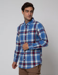 Nevada Long Sleeve Shirt Checked Flannel
