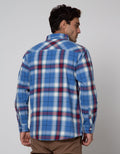 Nevada Long Sleeve Shirt Checked Flannel