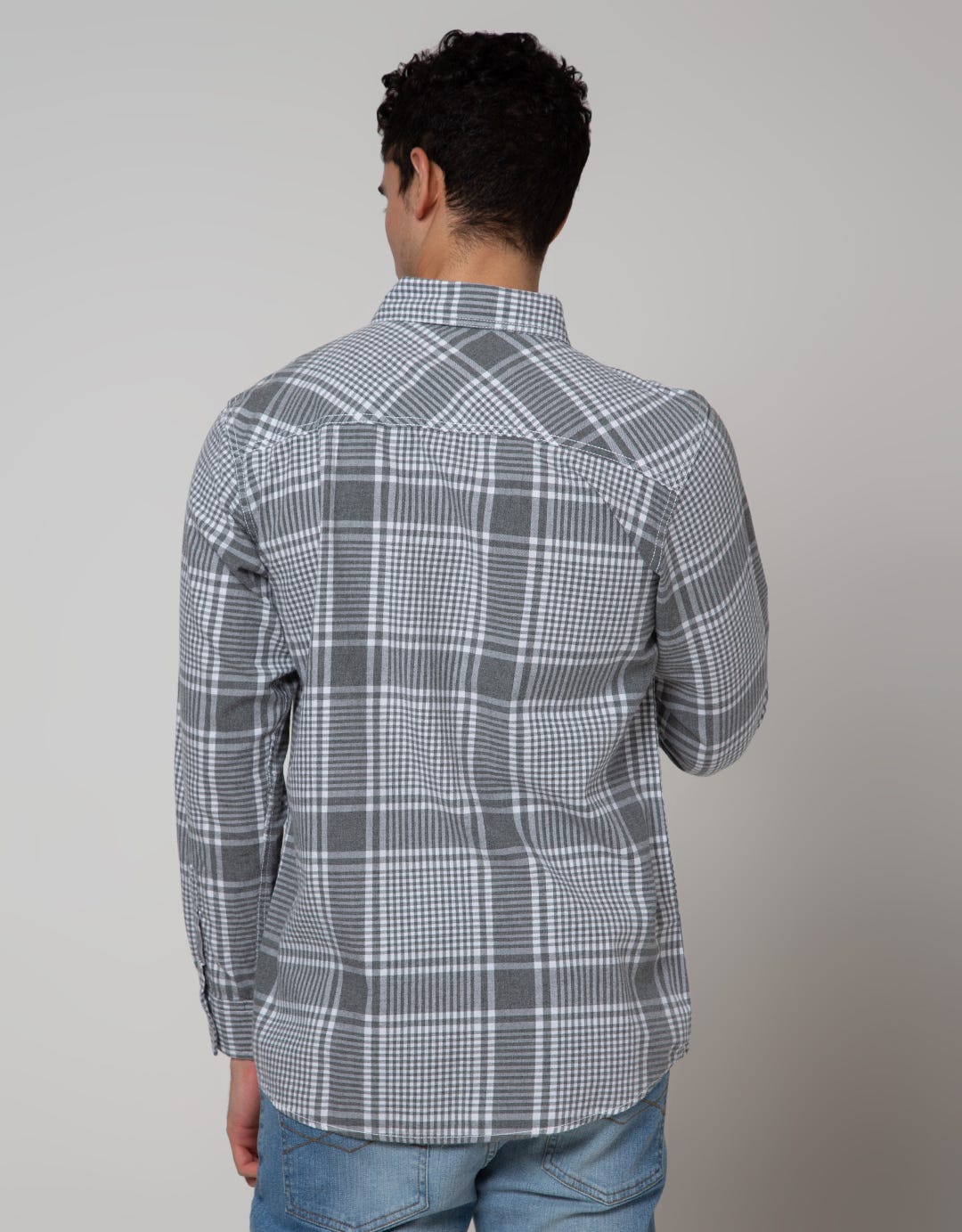 LS SHIRT CHECKED FLAT