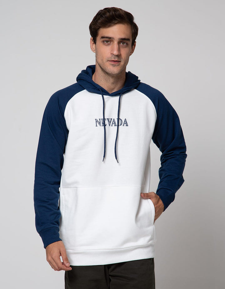 Nevada Sweatshirt Hoodie Logo Raglan