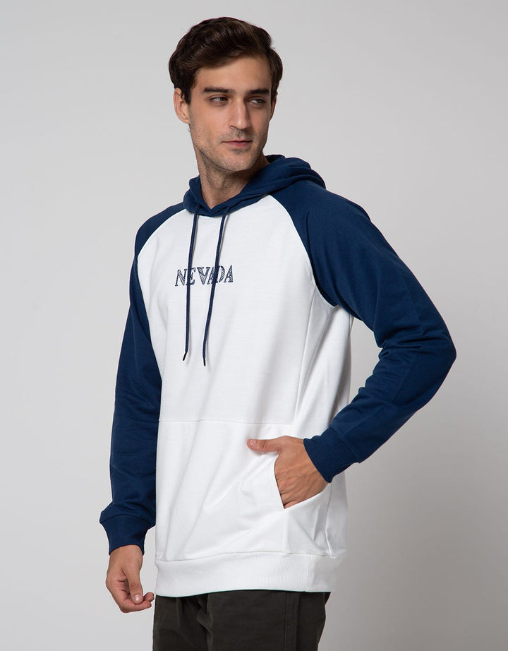 Nevada Sweatshirt Hoodie Logo Raglan