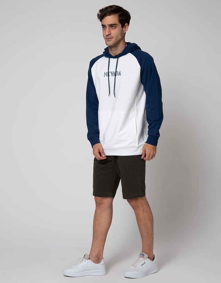 Nevada Sweatshirt Hoodie Logo Raglan
