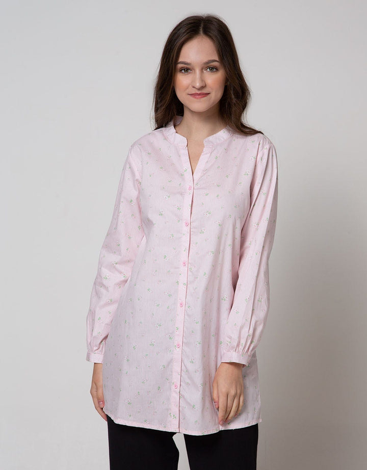 Nevada Long Sleeve Shirt Long Flower