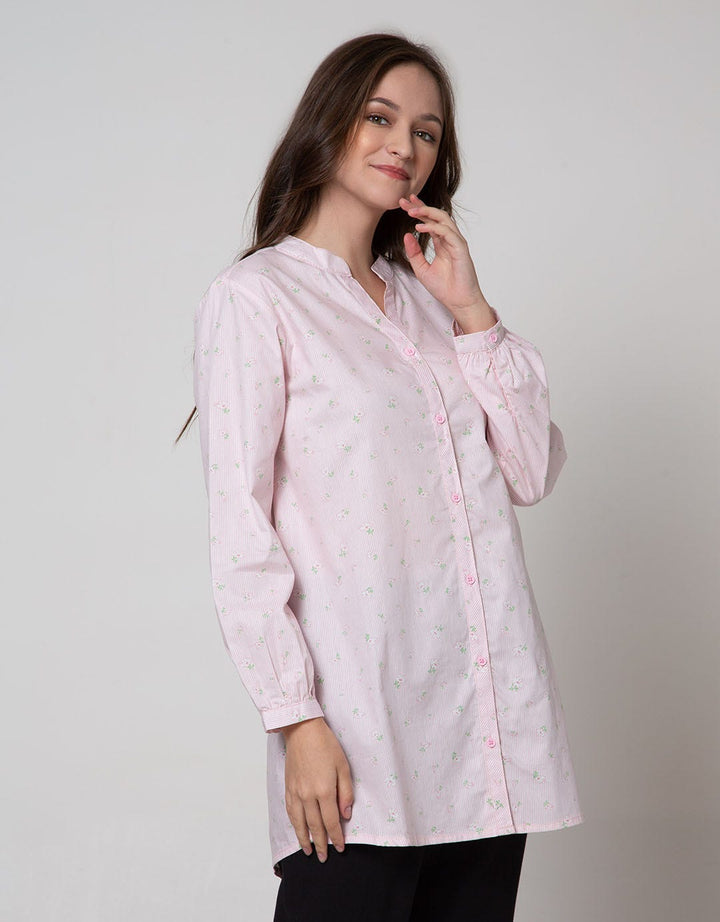 Nevada Long Sleeve Shirt Long Flower