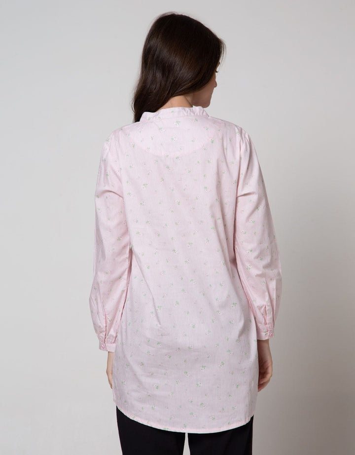 Nevada Long Sleeve Shirt Long Flower