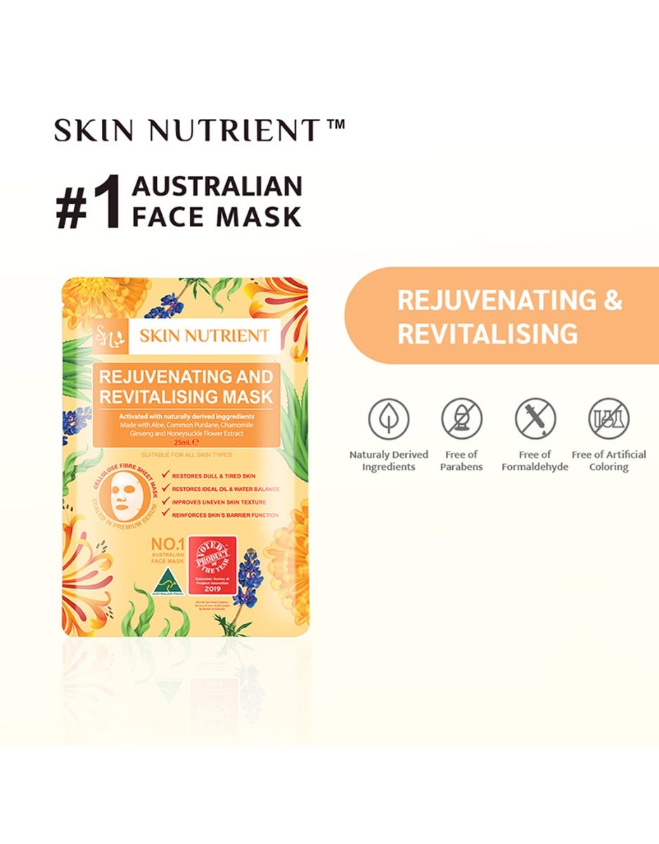 Skin Nutrient Rejuvenating And Revitalizing Mask 25 ml