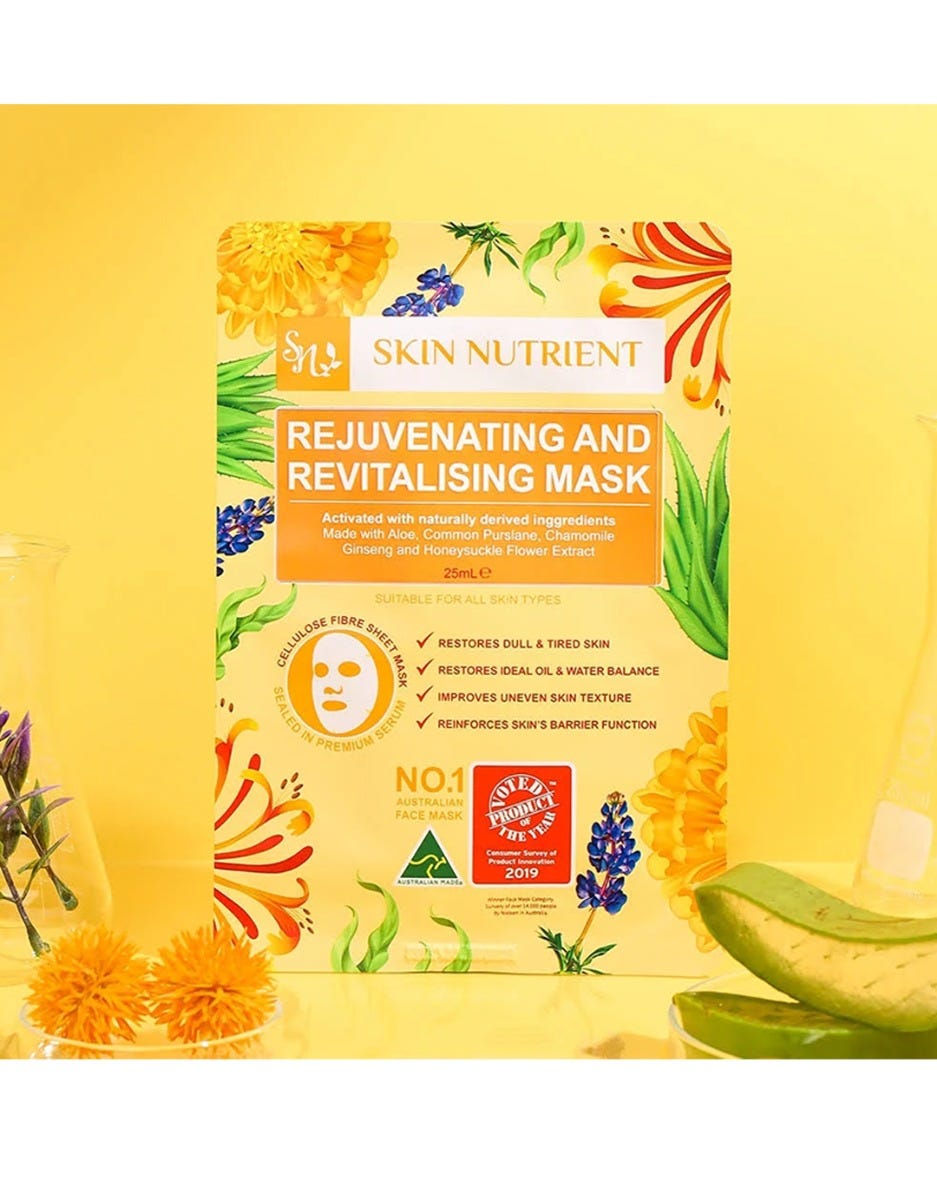 Skin Nutrient Rejuvenating And Revitalizing Mask 25 ml