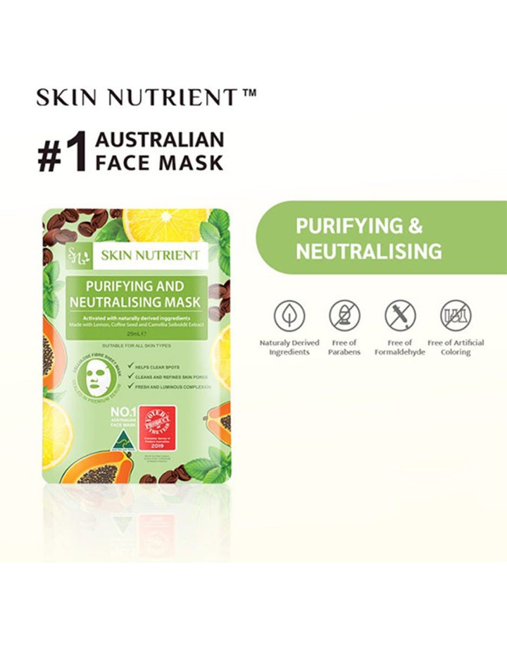 Skin Nutrient Purifying And Neutralising Mask 25 ml